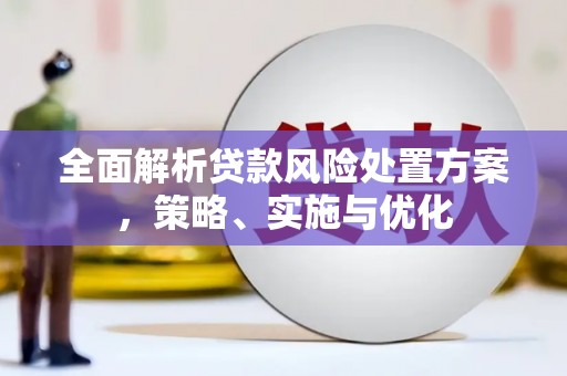 大姚全面解析贷款风险处置方案，策略、实施与优化