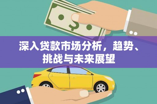 大姚深入贷款市场分析，趋势、挑战与未来展望