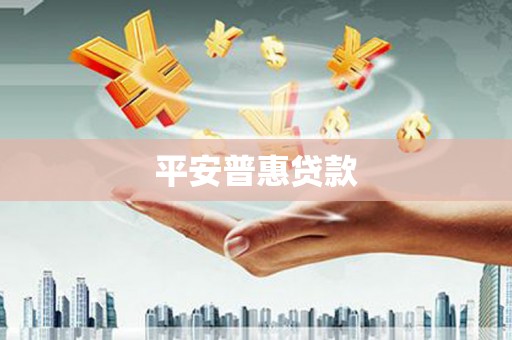 大姚平安普惠贷款