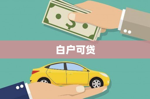 大姚白户可贷