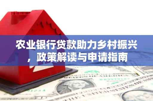 大姚农业银行贷款助力乡村振兴，政策解读与申请指南