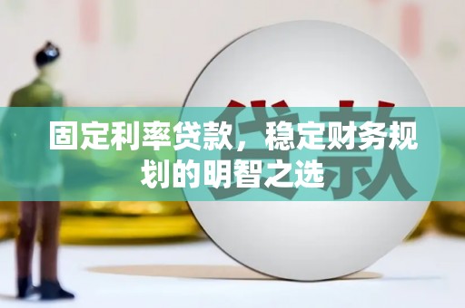 大姚固定利率贷款，稳定财务规划的明智之选
