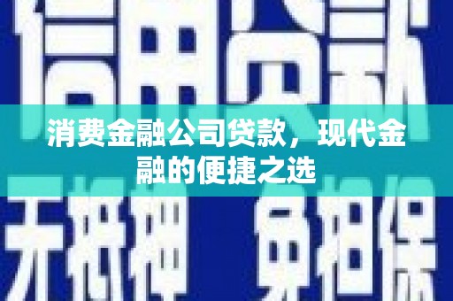 大姚消费金融公司贷款，现代金融的便捷之选